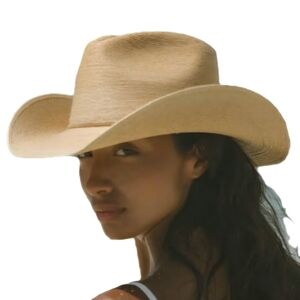 NEW! Friends of Friends Hat Co STRAW RANCHER Cowboy Walker Fedora Western Small
